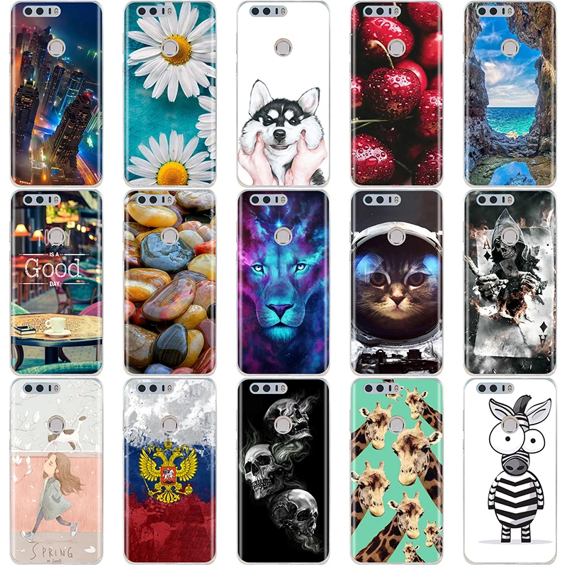 For Huawei Honor 8 Case Covers Funda 8X Max Silicone Cover Soft Tpu Coque 3D | Мобильные телефоны и аксессуары