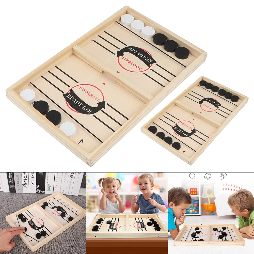 

Foosball Winner Games Table Hockey Game Catapult Chess Parent-child Interactive Toy Fast Sling Puck Board Game Toys For Children