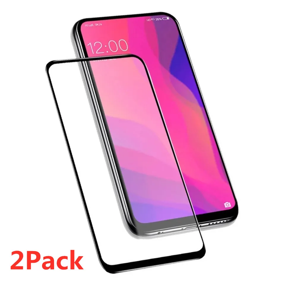 2 шт Полное покрытие протектор экрана из закаленного стекла для OPPO Reno2/F/Z/Reno/A/Z/5G/10X