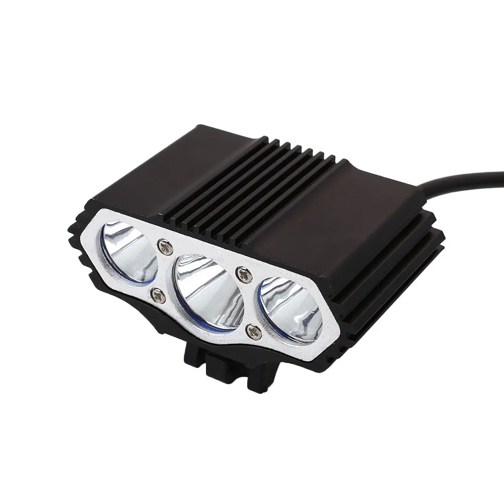 Велосипедная Лампа 3LED 3LED 3LED велосипедная фара металлическая Ночная велосипедная перезаряжаемая