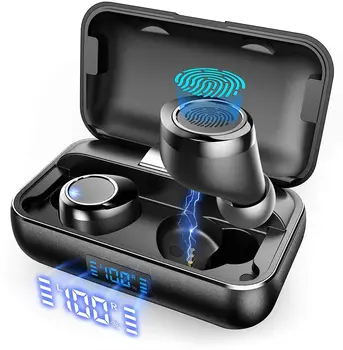 

VANKYO X200 True Wireless Earbuds Bluetooth in-Ear TWS Stereo Headphones With Smart LED Display Charging Case With Deep Bass
