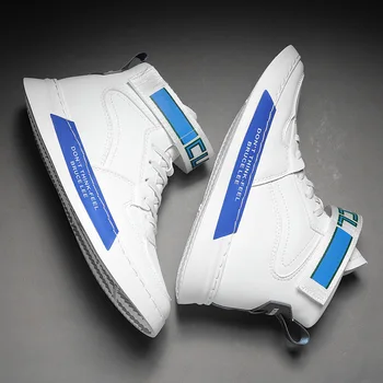 

Men's Skateboarding Shoes High Top Casual Sneakers Chaussure Homme Breathable Street Shoes Sports Shoes Hip Hop Walking Shoes