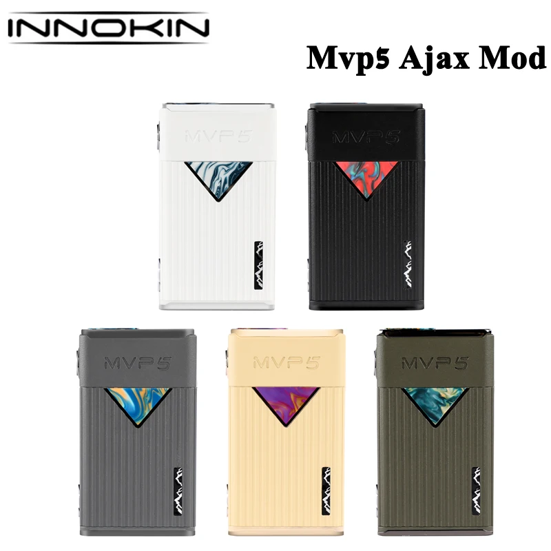 Original Innokin MVP5 Mod 5200mAh Battery Electronic Cigarette Box MOD Vape OLED flashlight has power bank Function Vaporizer |