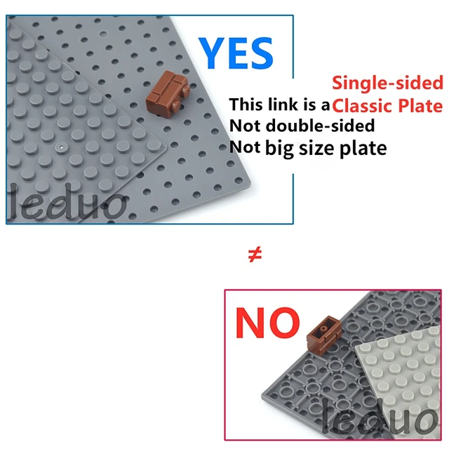 32x32 32x16 Dots Classic Base Plates Blocks Small Size DIY Bricks Baseplates ABS Plastic Assembly Plate Blocks For Children Kids 5
