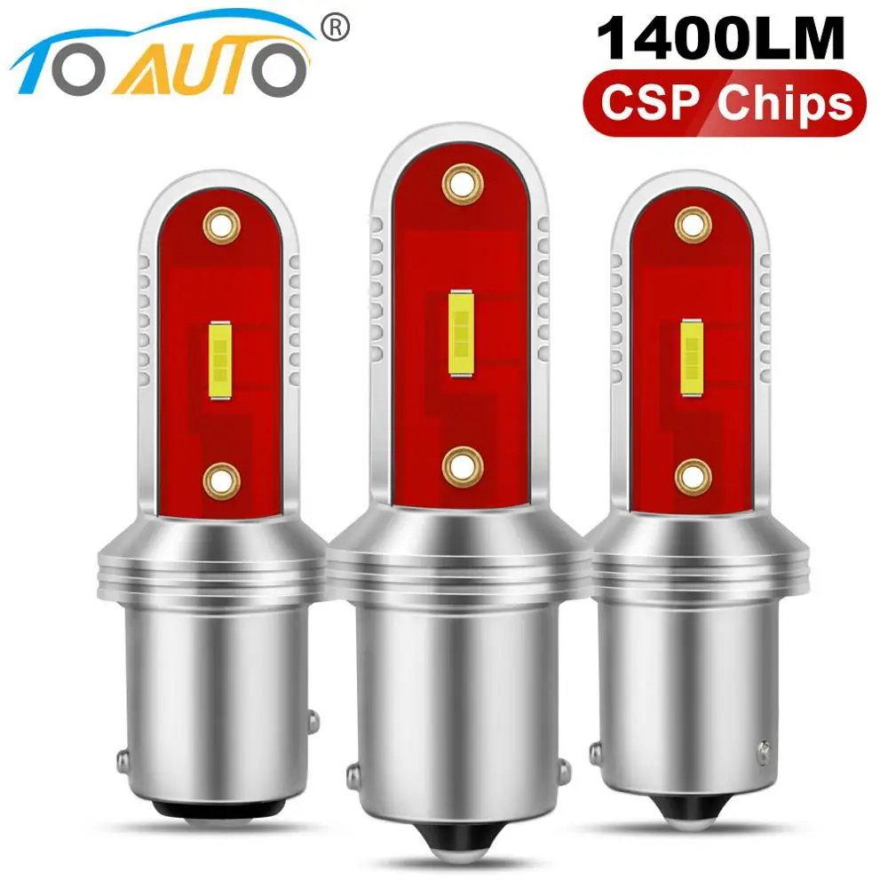 1 шт. T20 7443 W21/5 Вт 7440 WY21W W21W светодиодный лампы P21W BA15S 1156 BAU15S PY21W автомобильный