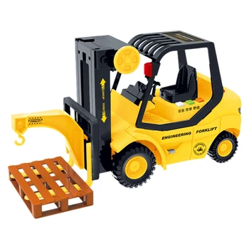 

WENYI Engineering Lifting Transport Toy Car Multifunctional Music Inertia Children Toy Car