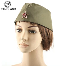 CAMOLAND Sailor Hat Women Dance Boat Caps Pentagram Soviet Badge Navy Hats Unisex Military Cap Party Cosplay Berets Cap