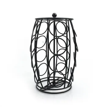 

20 Cups Nespresso Coffee Pods Holder Rotating Rack Coffee Capsule Stand Dolce Gusto Capsules Storage Shelve Organization Holder