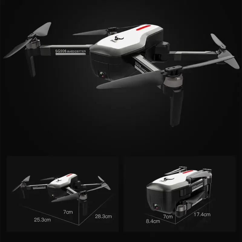 SG906 Радиоуправляемый Дрон 1080P камера 5G Wifi складной Квадрокоптер Hover FPV Вертолет игрушка для детей игрушки