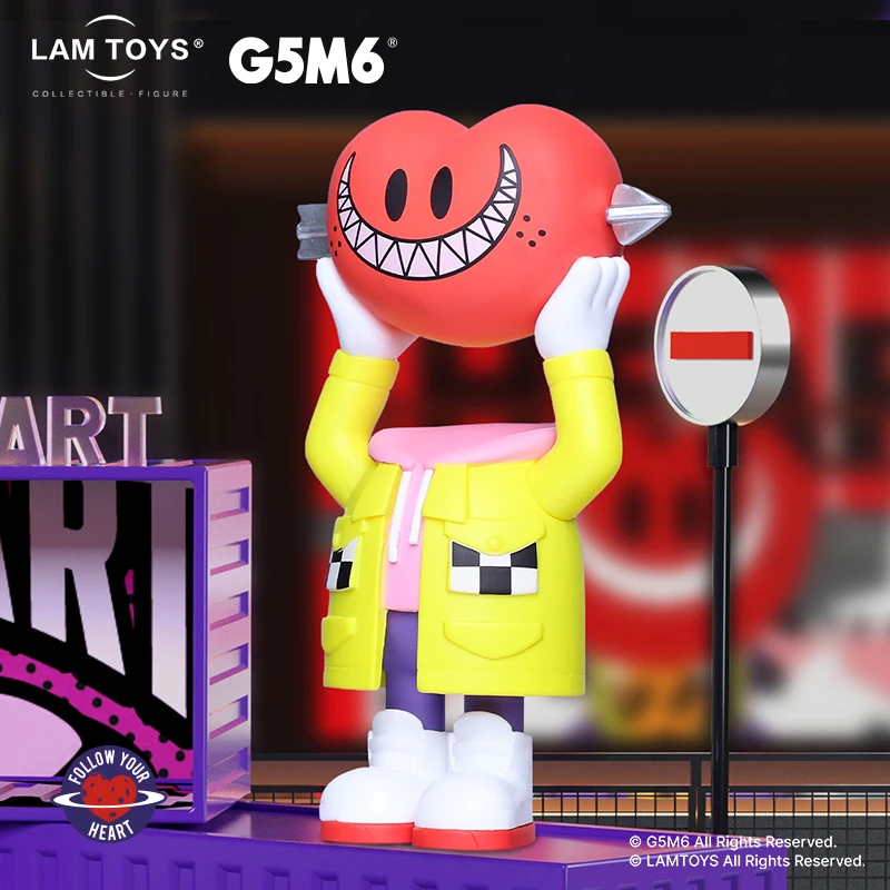 

Экшн-фигурка LAMTOYS в виде большого сердца, модели мальчиков, милые аниме украшения, коллекционный подарок на день рождения сюрприз