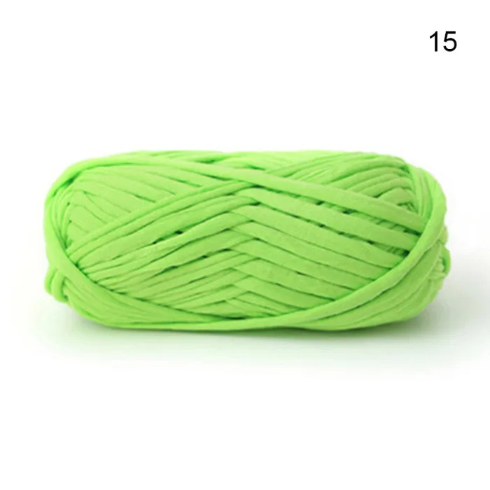 Hot 1 Pcs Hand-knit Rugs Woven Thread Crocheted Basket Blanket 100g Braided Rope DIY Yarn LSK99
