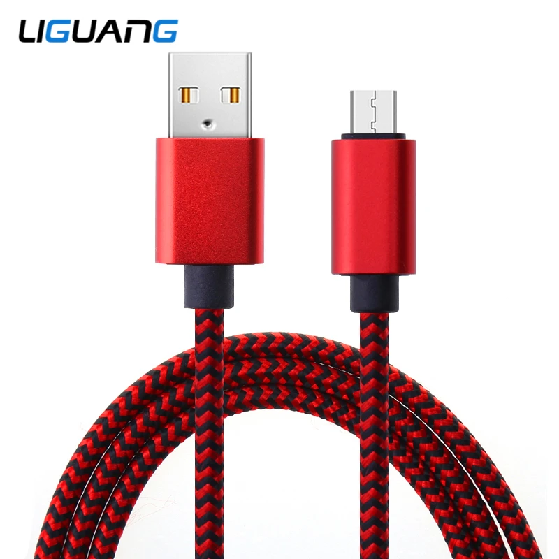 Микро USB кабель для быстрой зарядки USB кабель с нейлоновой оплеткой провод для samsung sony Xiaomi Android телефона передачи и синхронизации данных Зарядное устройство кабель смартфон 1/2/3 м