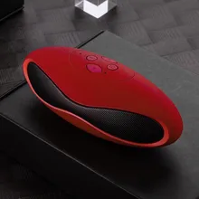 Mini-X6U Bluetooth динамик портативный беспроводной динамик звуковая система 3D стерео музыка объемный TF USB супер бас динамики в форме мяча для регби