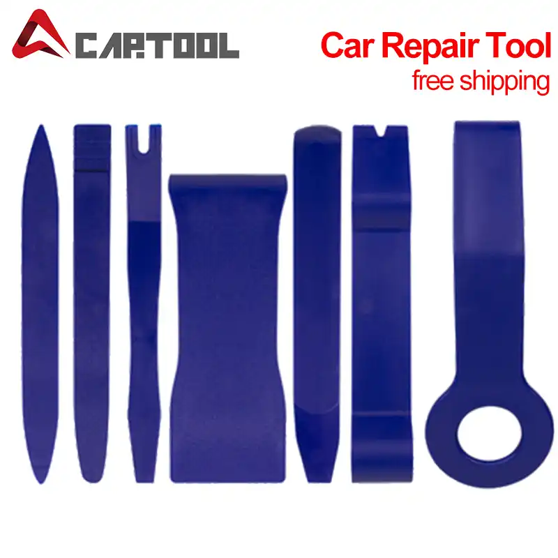 Gereedschap Voor Auto 7pcs Plastic Radio Removal Tool 4 Stuks Audio Deur Clip Panel Trim Dash Auto Panel Removal Tool Kit Auto Fastener Clip Aliexpress