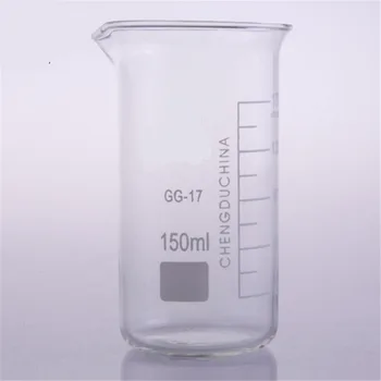 

150mL Glass Beaker Tall Form New Chemical Lab Glassware