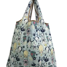 Новая модная Водонепроницаемая складная Удобная хозяйственная сумка, многоразовая сумка-тоут, сумки для хранения