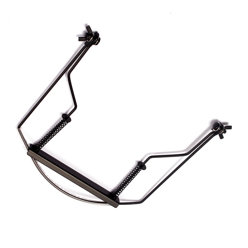

10Hole Harmonica Holder Spring Bar Clamp Hands Free Holder Stand Around Neck