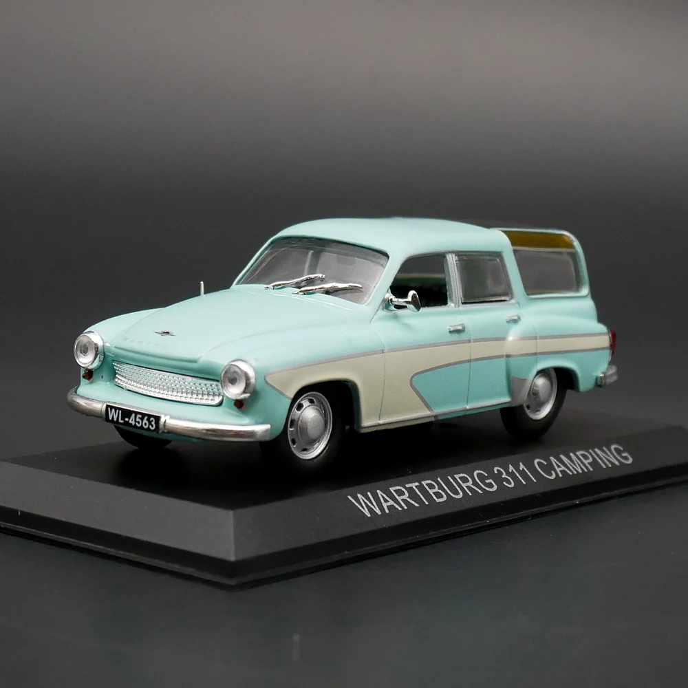 

Ixo 1/43 Wartburg 311 Camping Diecast Car Metal Toy Models