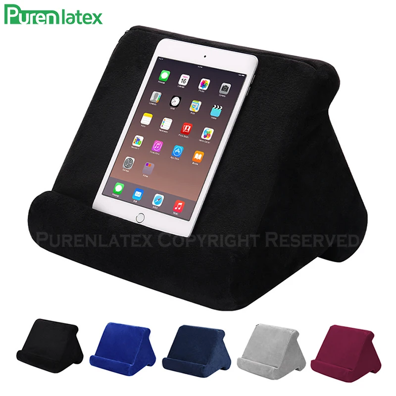 Purenlatex чтение кронштейн мягкая подушка IPad Телефон Подушка Lap подставка используется на кровать стол автомобиль диван Lap пол с несколькими углами мягкая подушка
