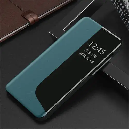 silicone case for huawei phone Thông Minh Mới Lớn Xem Bao Da Ốp Lưng Cho Huawei P40 Lite E P30 Pro P20 Đứng Bao Da Trên Giao Phối 20 Pro fundas huawei snorkeling case Cases For Huawei