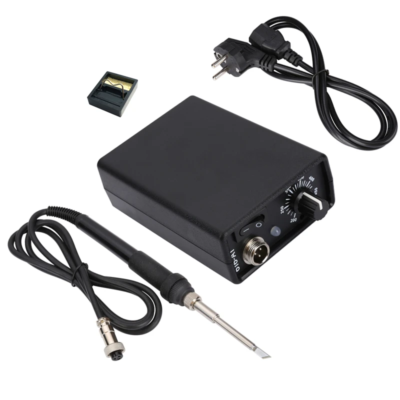 New 110VAC 220VAC T12 Soldering Station Soldering Iron Tips DIY Tool Electric Welding Tools Temperature Adjustable