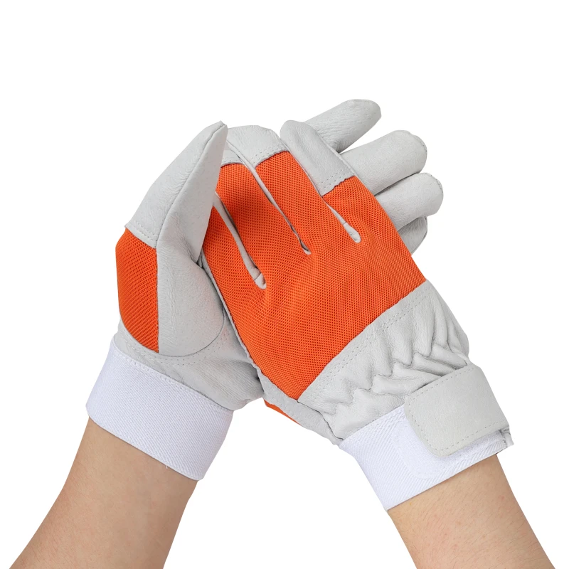 QIANGLEAF 3PCS Best Selling Products Mechanic Work Glove Leather Garden Coat Heavy Industrial Tool Gloves 505
