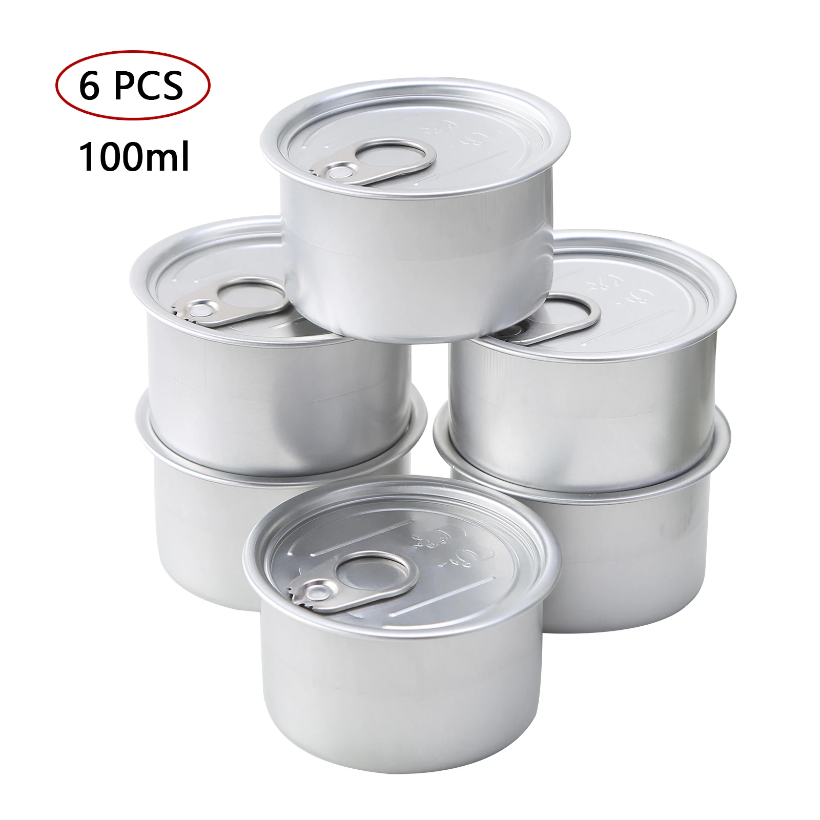 Tin Storage Containers Lids Metal Lotion Powder Container Metal