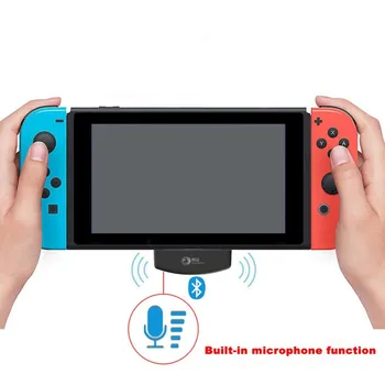 

For Nintendo Switch Wireless Bluetooth 3.0 Stereo Type-C Audio Transmitter Transceiver Adapter Support APTX LL SBC low latency