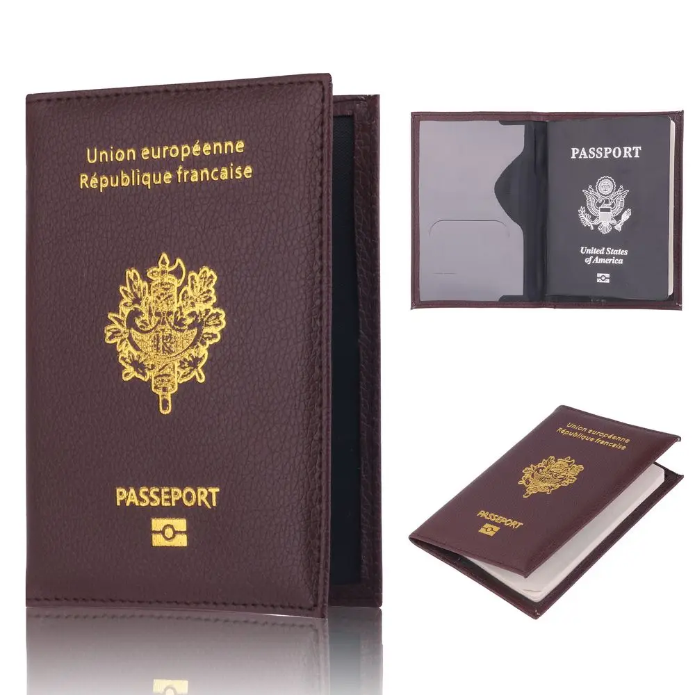 Case Wallet Passport-Cover Travel France French TRASSORY Women Fashion Cheap for Bag
