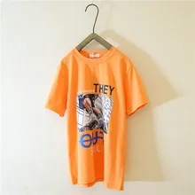 Футболка для мальчиков, Новая Стильная летняя универсальная Детская рубашка с короткими рукавами в Корейском стиле для крупных мальчиков, куртка для детей 8-16 лет