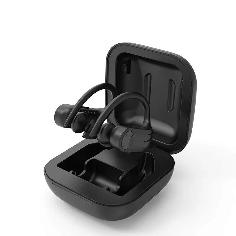 Bluetooth наушники светодиодный цифровой дисплей 8D беспроводные гарнитуры Висячие