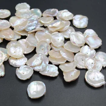 

13mm/5pcs Natural Petal Shape White Freshwater Pearl for Diy Fine Jewelry Making Jewelry Finding