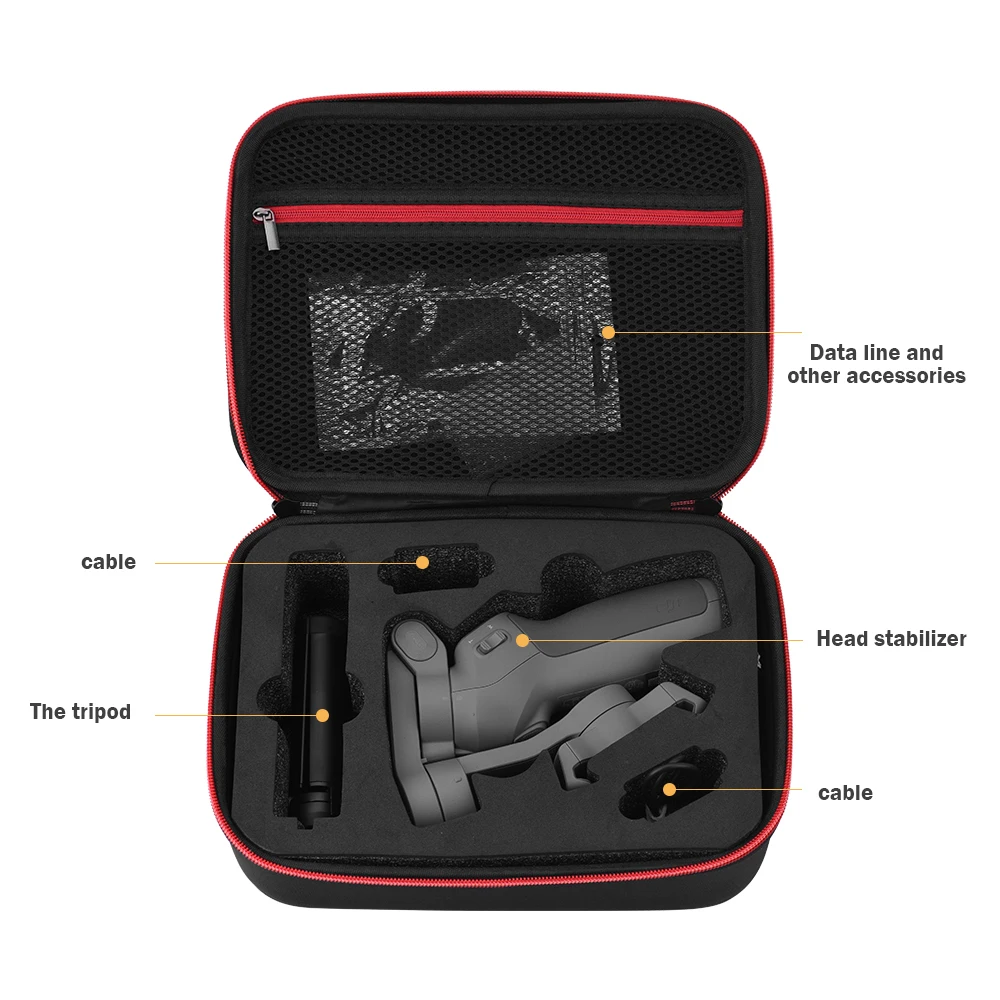 Нейлоновый чехол для хранения, сумка для DJI Osmo Mobile 3 и сумка для хранения аксессуаров