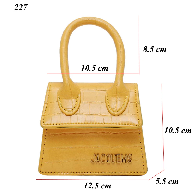  Luxury Handle Mini J Bags Brand Purses Handbags 2019 Women Designer Small Shoulder Crossbody Bags F - 4000216244570