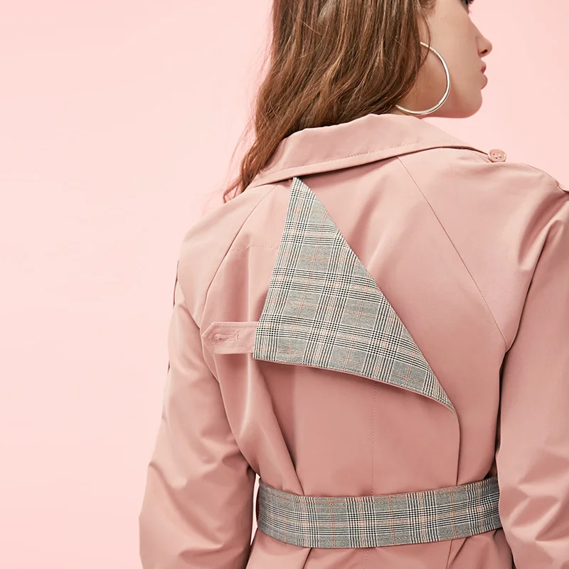 Vero Moda женское хлопковое пальто с разрезом сзади | 319121524