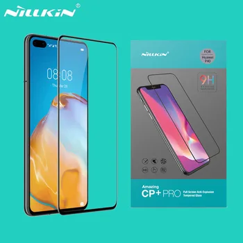 

For Huawei P40 P40 Lite 5G Tempered Glass Nillkin CP+PRO Anti-Explosion 2.5D 9H Full Coverage Screen Protector For Huawei P40