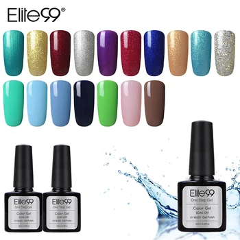 

Elite99 10ml One Step Nail Gel Varnish No Need Top Base Coat Gel Nail Polish 3 In 1 UV Gel Nail Art Manicure Gel Polish Lacquer