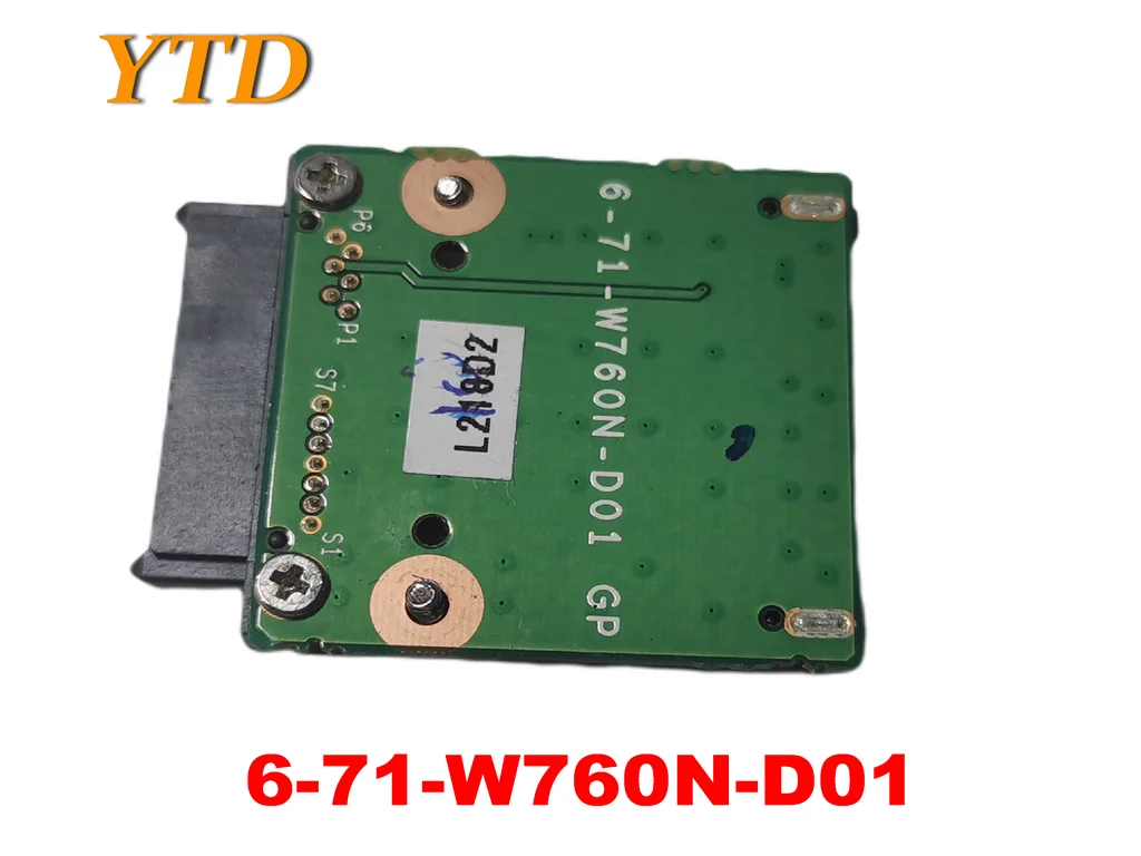 

Оригинал для CLEVO M765T HDD SATA разъем платы 6-71-W760N-D01 протестирован хорошая бесплатная доставка