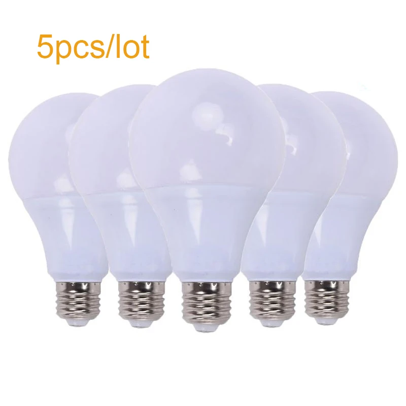 LED E27 Screw Light Bulbs 21W 18W 15W 12W 9W 6W 3W LED Bulb Lamps AC 220V 110V LED Bombillar Energy Saving for Living Room