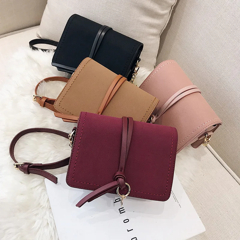 

Luxury-Bags Messenger-Bag Leather Handbags Mini Women Chain Marca Shoulder Fashion