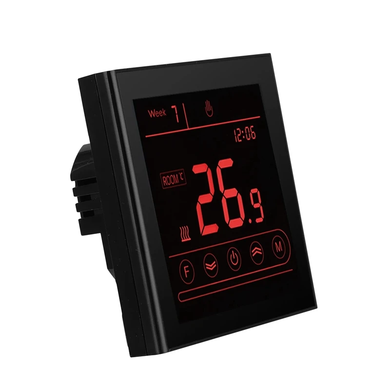 

V70.03H Intelligent Water Heating Wall-Hanging Stove Thermostat WIFI LCD Touching Screen Temperature Control Regulator APP Remot