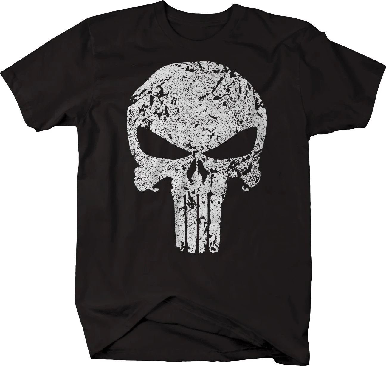 The Punisher cráneo militar Ego camiseta 2XL Unisex hombres mujeres camiseta| | -