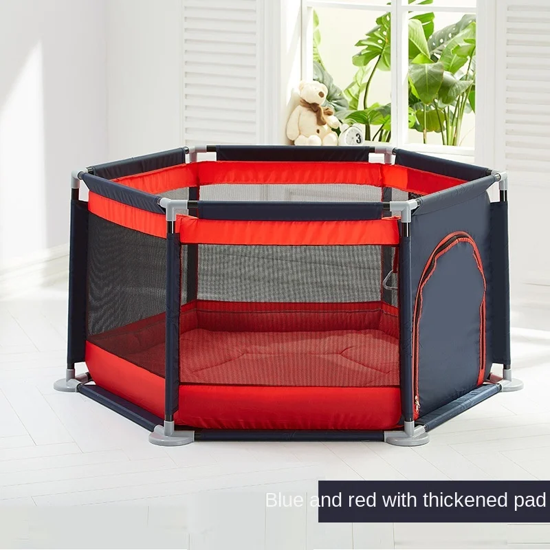 Baby Playpen Fence Playpen Baby Anti-fall Fence Protection Safety Bar Child Crawling Mat Household
