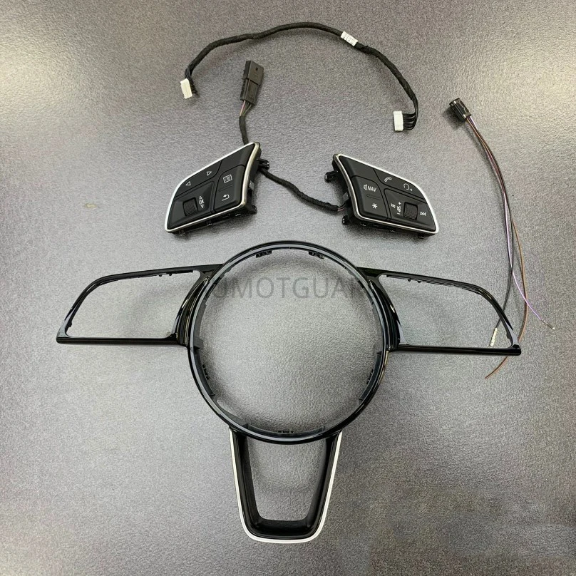 

Отделка рулевого колеса D-типа для Audi A4 A3 A5 B9 + кнопка 8W0 951 523F