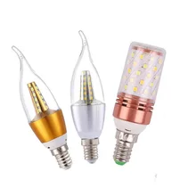 Currently Available Straight Hair Stars Candle Bulb LED Warm White Monochrome Bulb E14E27 Pull Tail Tip Bubble Bulb 5W9W