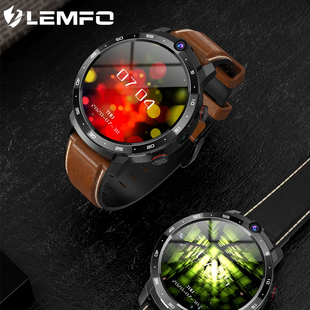 Permalink to LEMFO LEM12 PRO Smart Watch 4G+64G Android 10 Wireless Projection 400*400 Resolution 1.6 Inch GPS Dual Cameras DIY Face for Men
