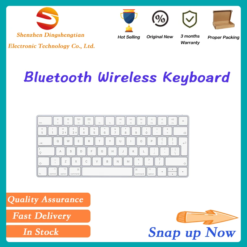 For Apple Original Magic Keyboard 2 A1644 A1843 For Imac Ipad Bluetooth Wireless Keyboard With Numeric  Keypad