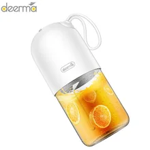 Deerma DEM-NU01, портативная мини-соковыжималка для фруктов, кухонный Электрический миксер, мини-капсула, мощная электрическая чашка для соков, Новинка