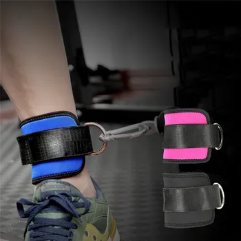 Leg Training Weight Plus Force Foot Ring Buckle Adjustable Ankle Protector Leg Anchor Strap Pad Tubes Exercise Strength