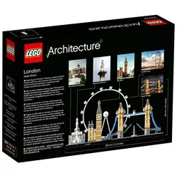 Shoppe подлинный продукт серии архитектурной 21034 вывеска Лондонское здание блоки коллекция игрушек